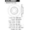 Centric Parts Standard Brake Rotor, 121.45007 121.45007 - alternate 5